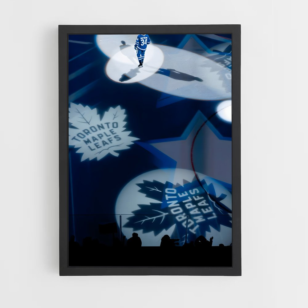 Poster Snowboarder en Élévation – affiche Hockey sur glace (vue 2)